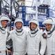 The Ax-1 crew (from left to right): Larry Connor, Michael López-Alegría, Mark Pathy, and Eytan Stibbe.